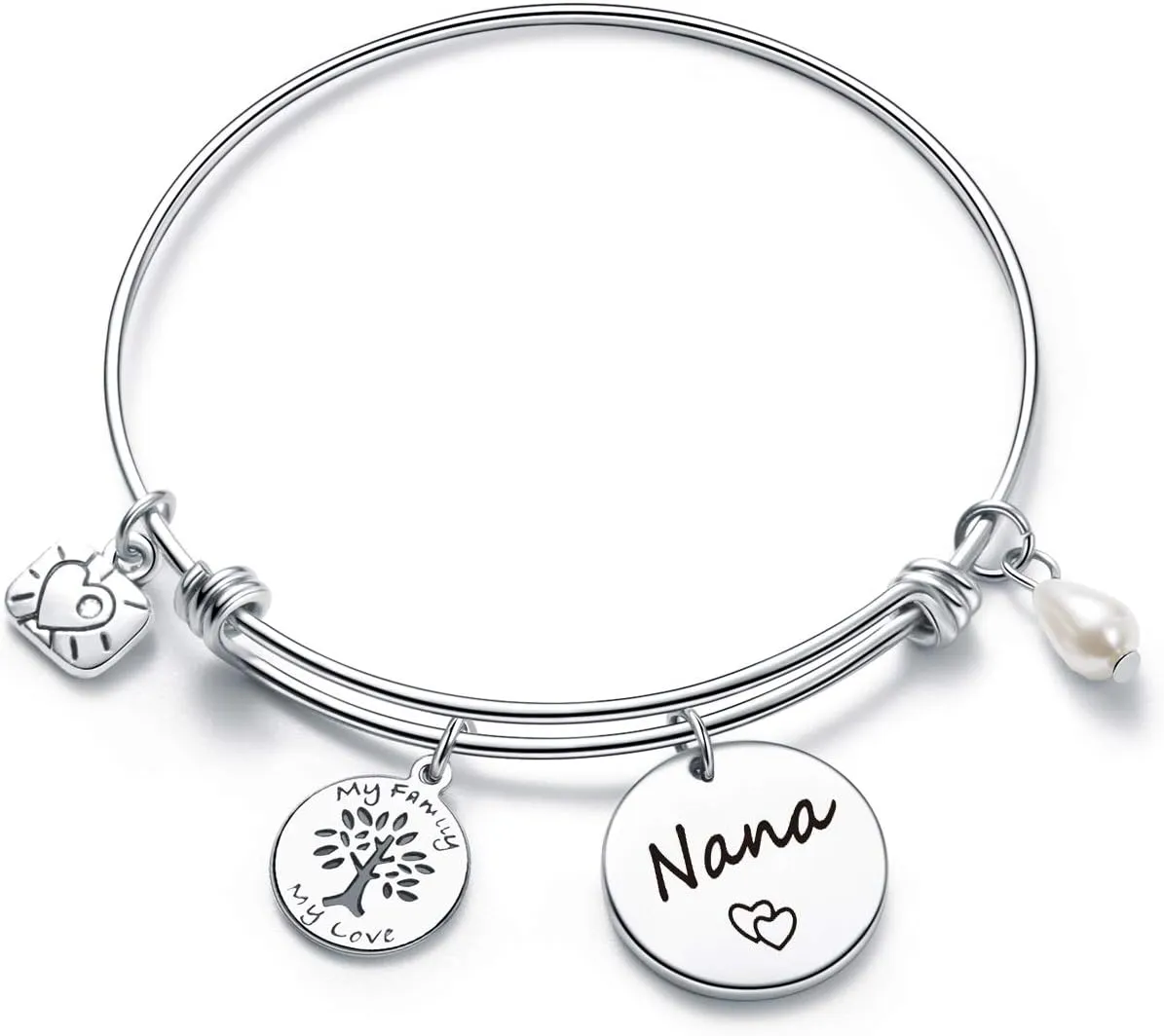 7RVZM Nana Bracelet Best Nana Ever Jewelry Mothers Day Gift Nana Birthday Gift Gigi Jewelry