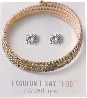A O Wedding Jewelry Bridesmaid Jewelry, Pearl Bangle Bracelet in Silver, Gold or Rose Gold