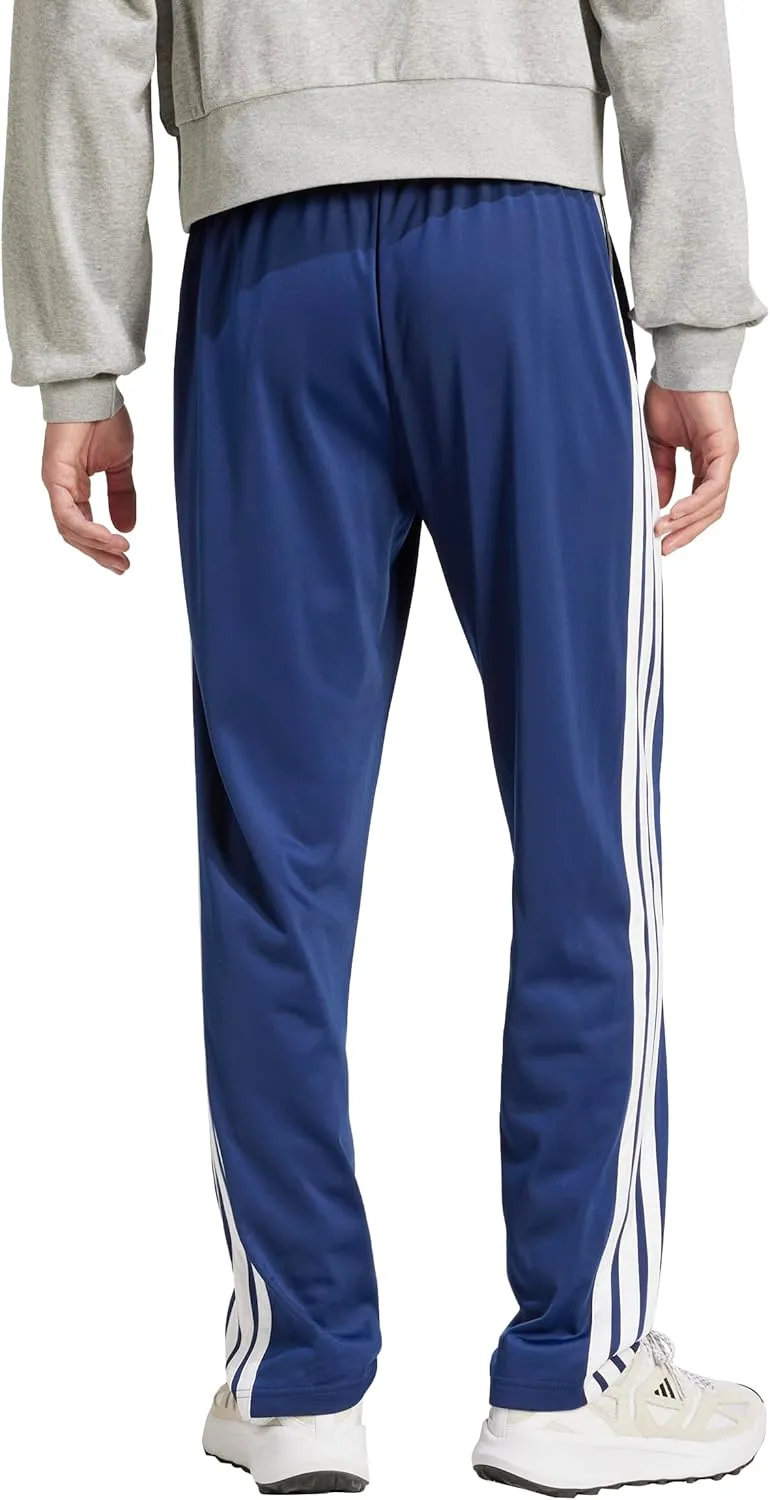 adidas Men's 3-Stripes Tricot Opem Hem Track Pants