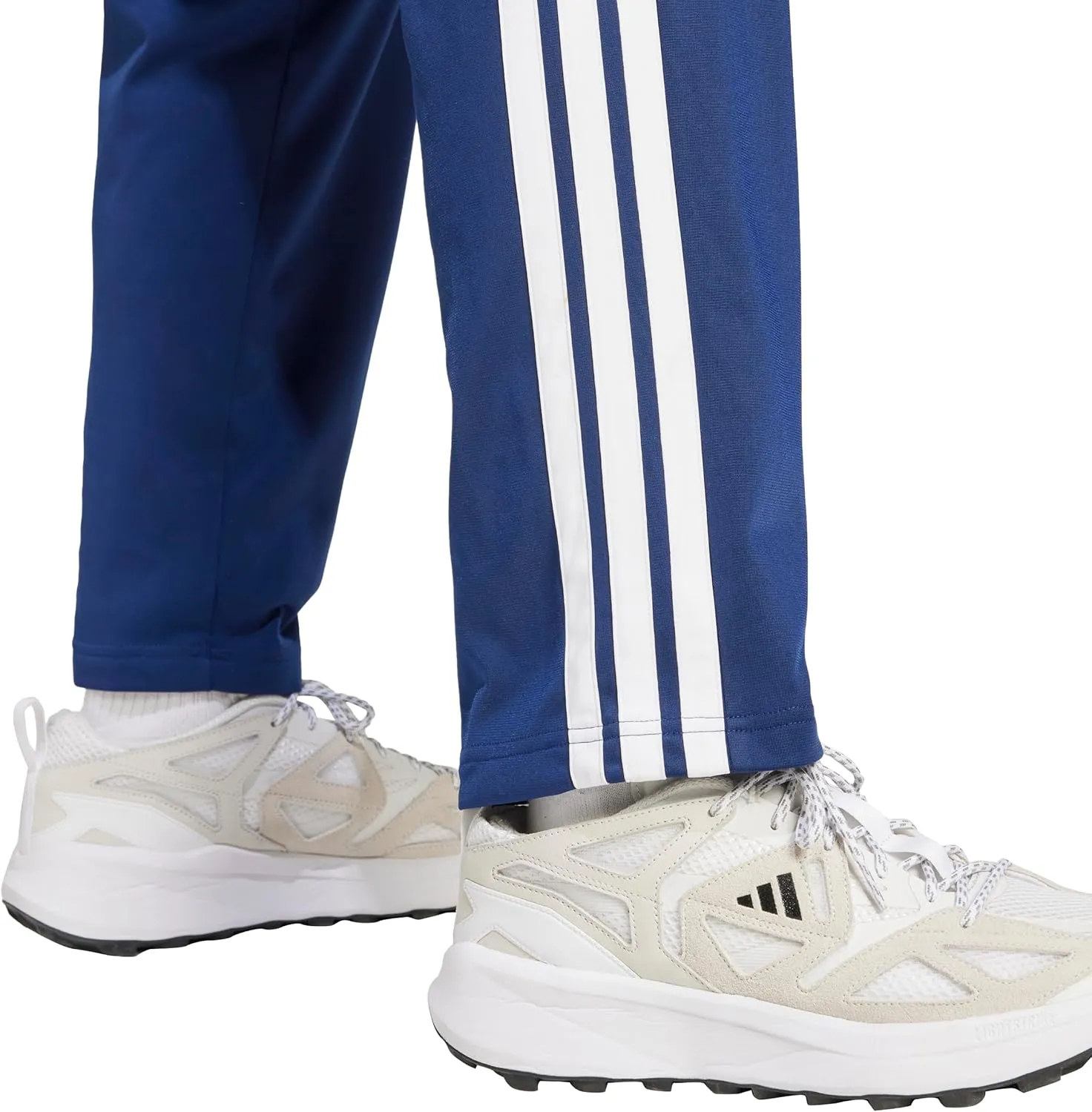 adidas Men's 3-Stripes Tricot Opem Hem Track Pants