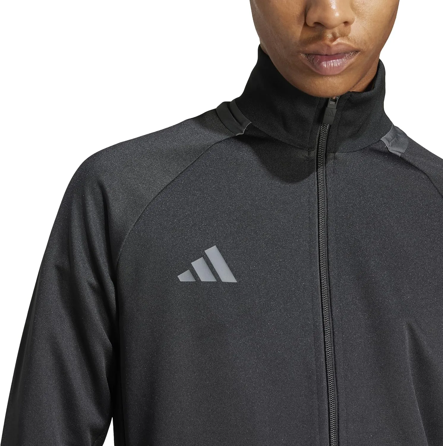 adidas Men's Sereno Cut 3-Stripes Slim Track Jacket