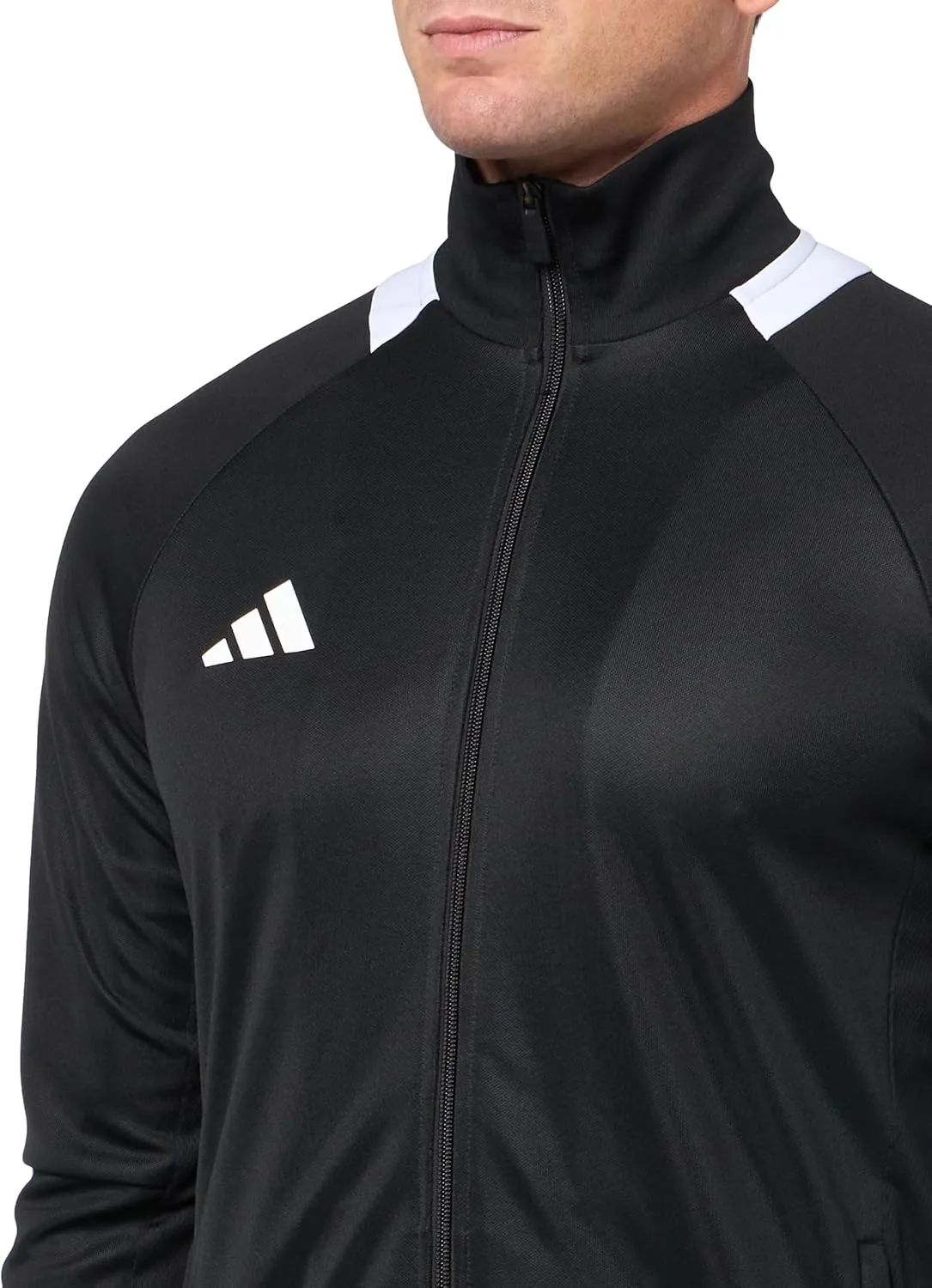 adidas Men's Sereno Cut 3-Stripes Slim Track Jacket