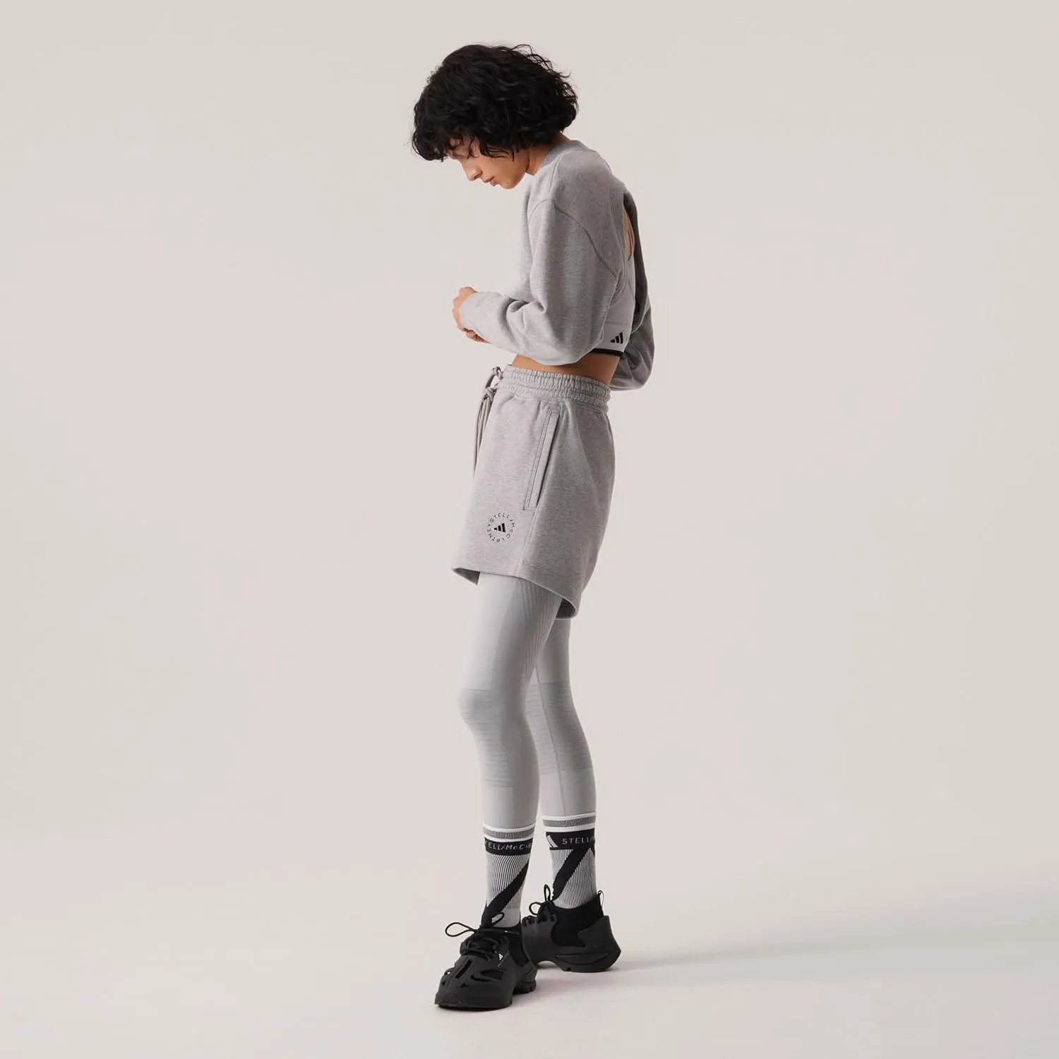 adidas TrueCasuals Cropped Sportswear Sweatshirt HR9173