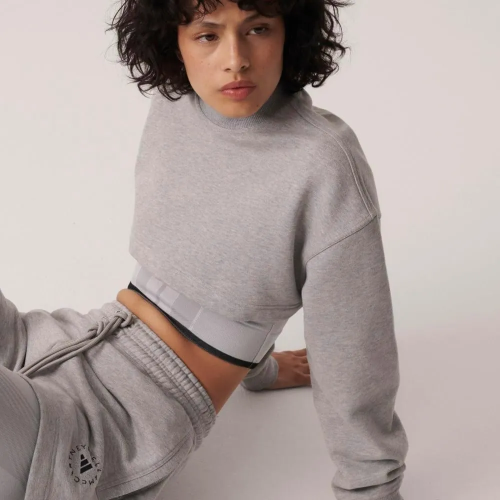 adidas TrueCasuals Cropped Sportswear Sweatshirt HR9173