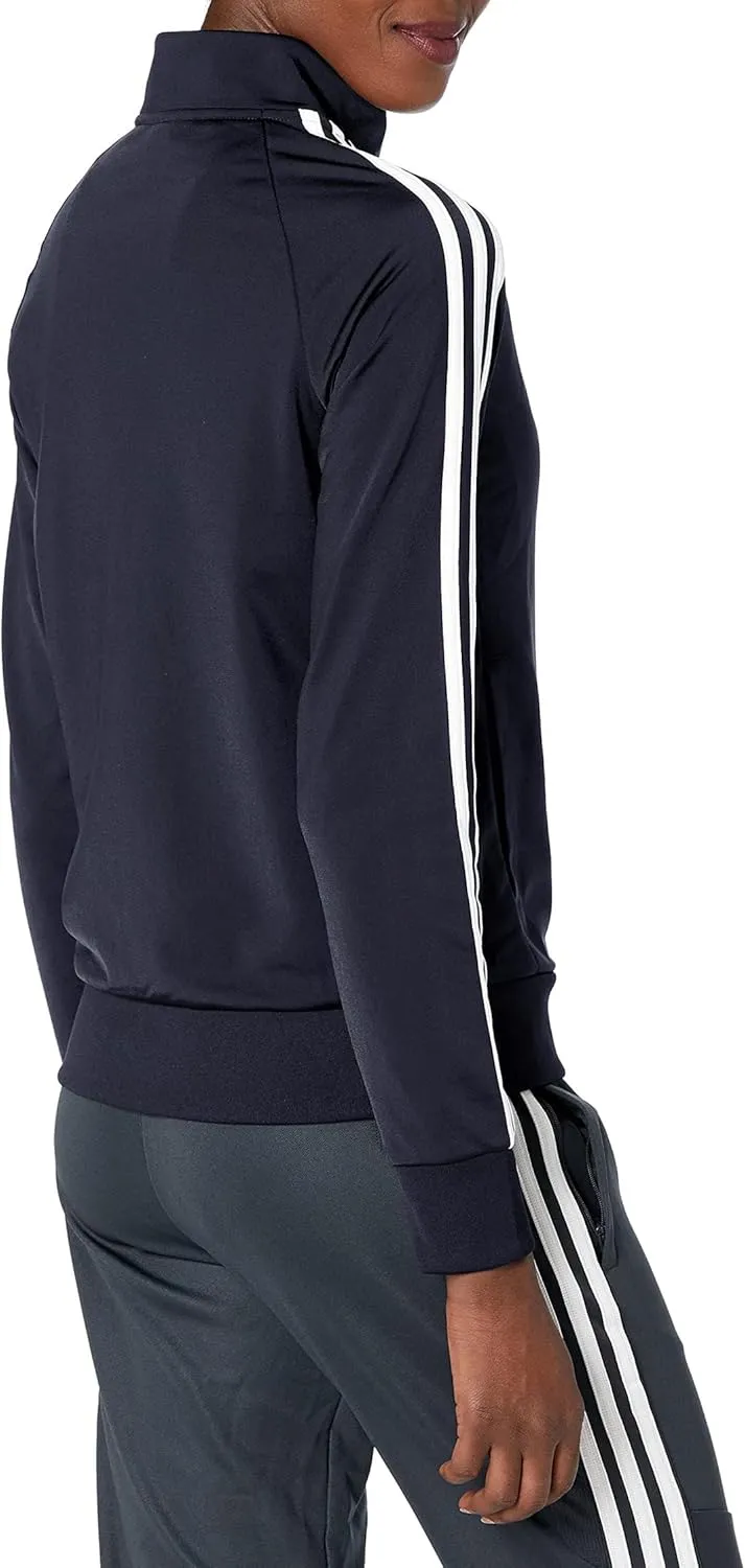 adidas Women's Essentials Warm-Up Slim 3-Stripes Track Top