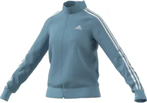 adidas Women's Essentials Warm-Up Slim 3-Stripes Track Top
