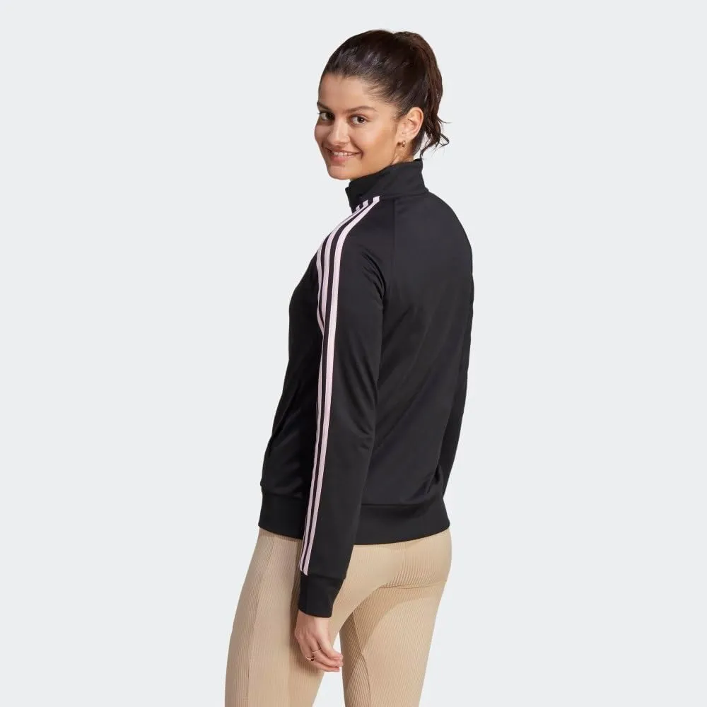 adidas Women's Essentials Warm-Up Slim 3-Stripes Track Top