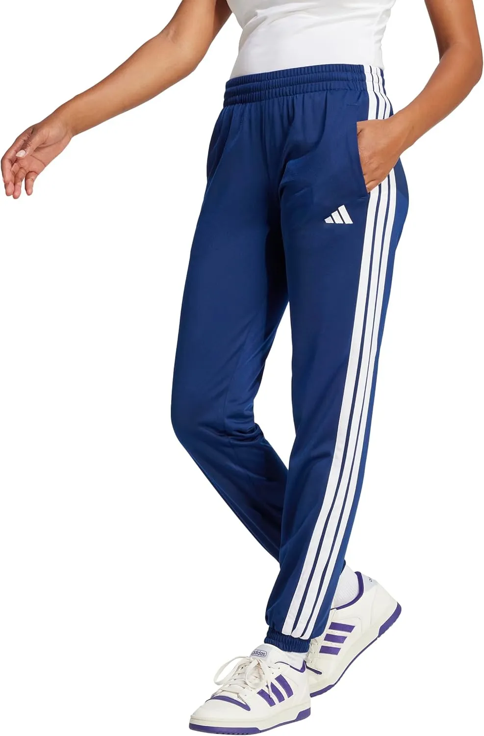 adidas Women's Tricot 3-Stripes Track Pants