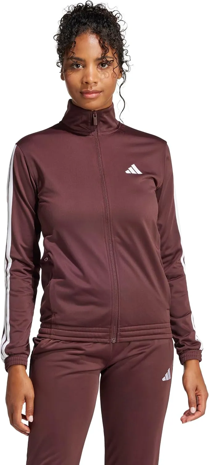 adidas Women's Tricot 3-Stripes Track Top