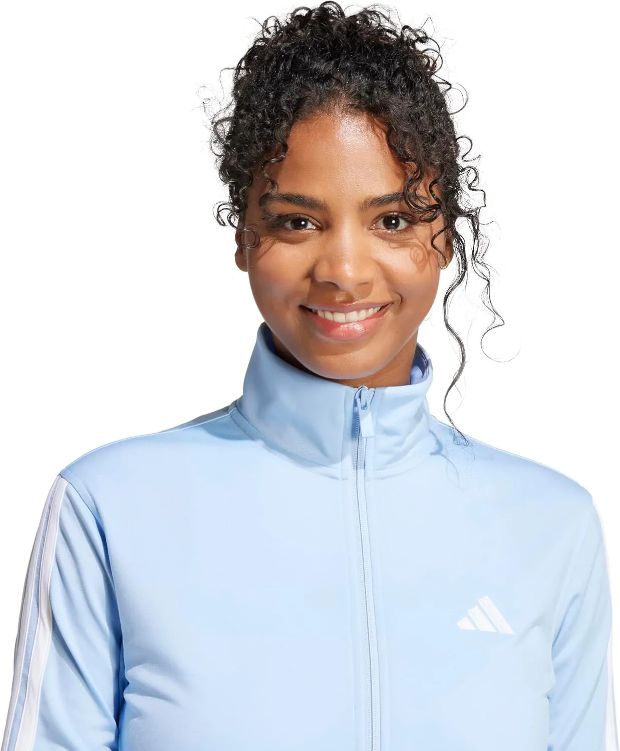 adidas Women's Tricot 3-Stripes Track Top