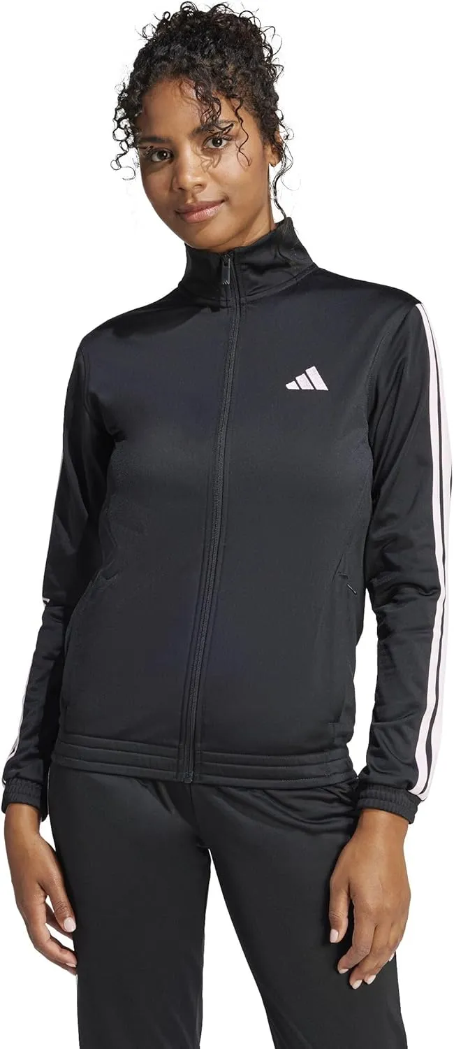 adidas Women's Tricot 3-Stripes Track Top