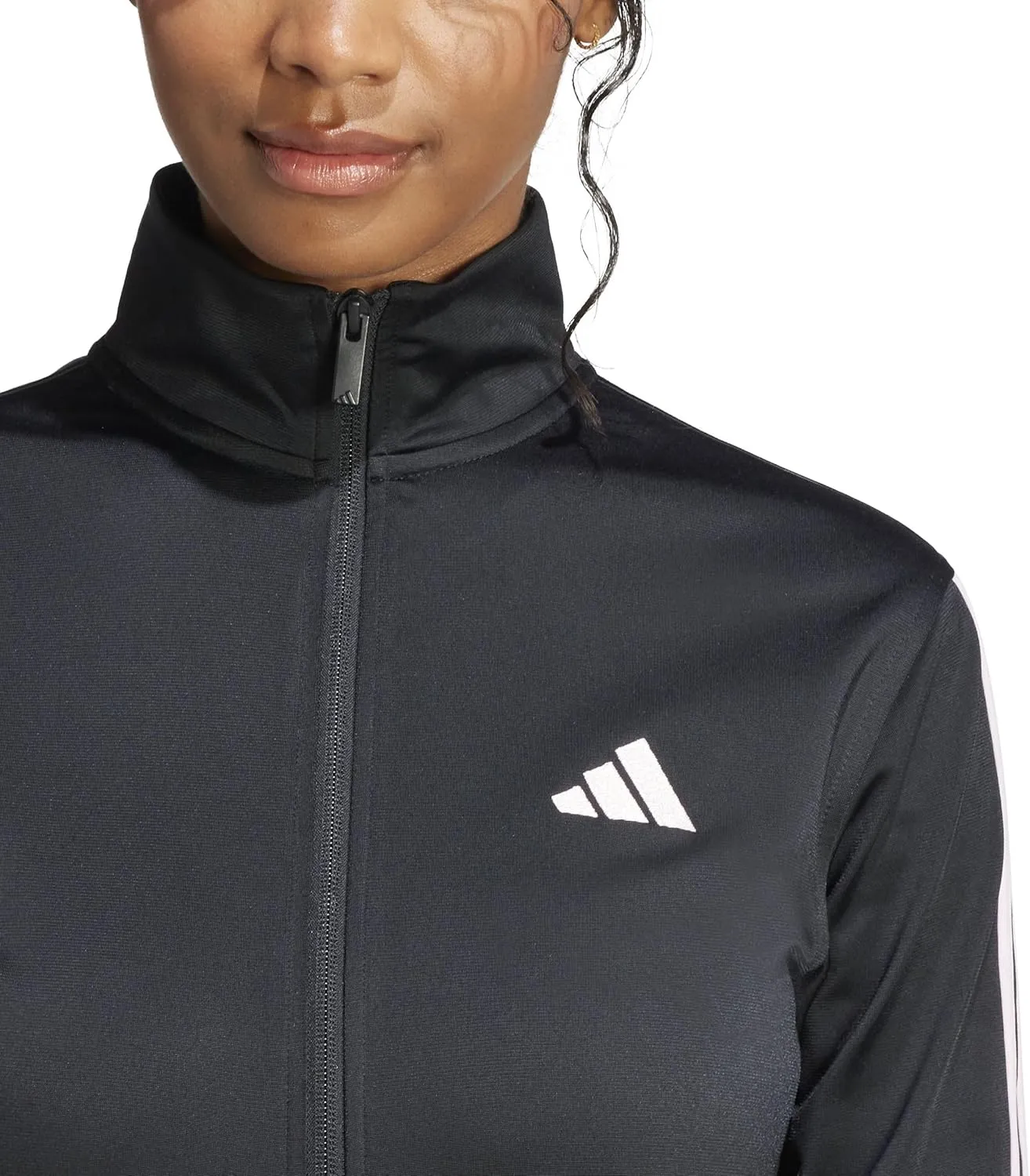 adidas Women's Tricot 3-Stripes Track Top