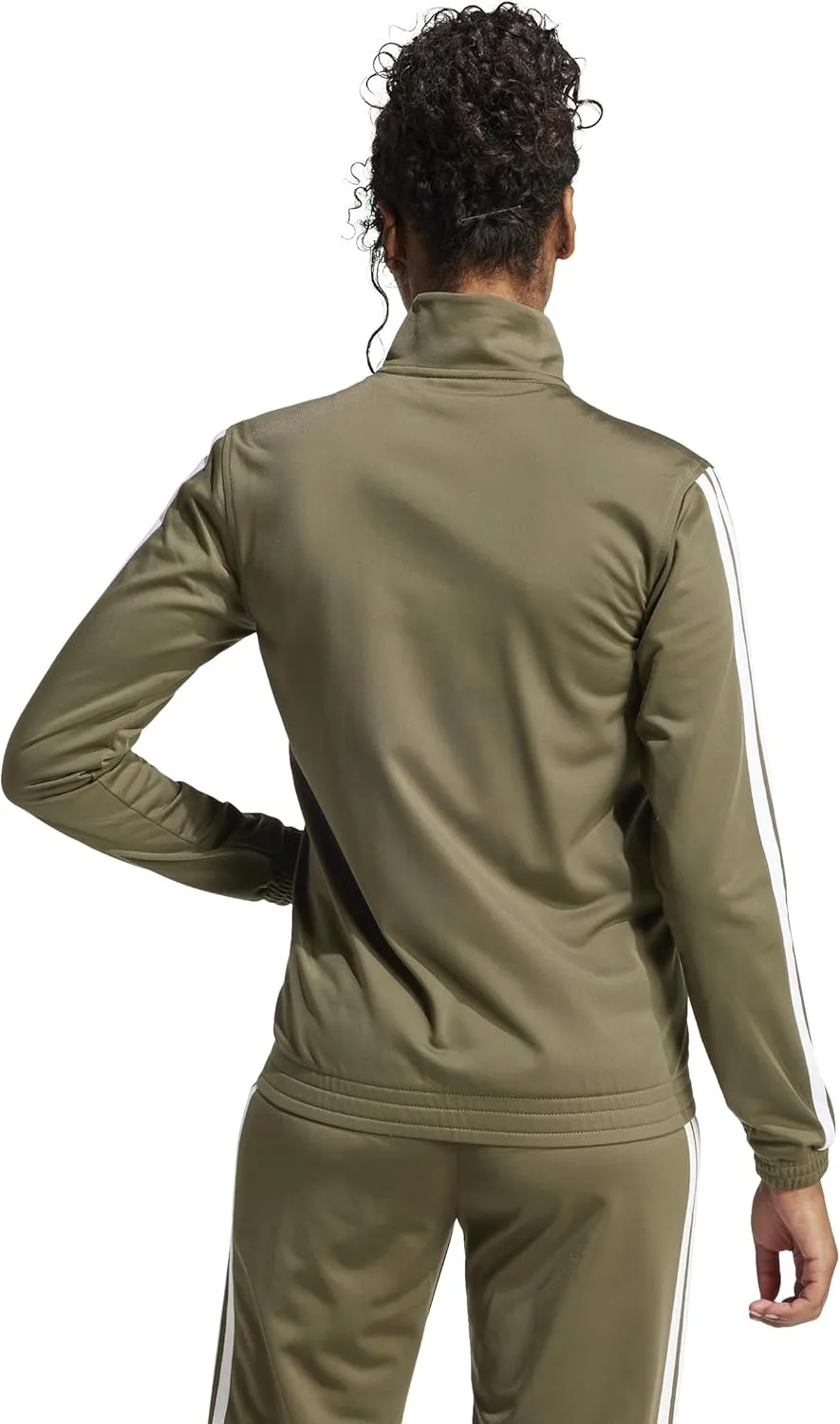 adidas Women's Tricot 3-Stripes Track Top
