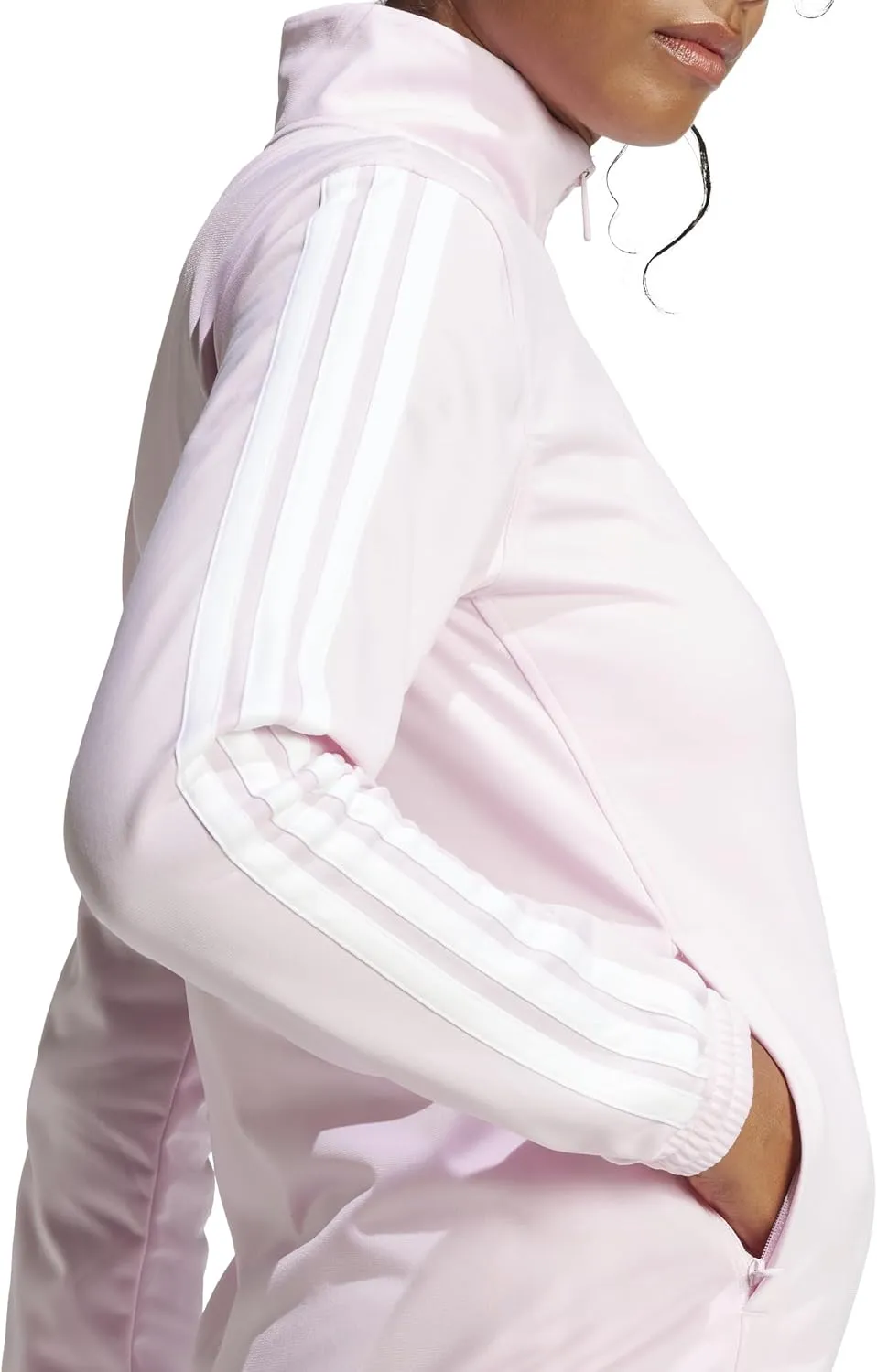 adidas Women's Tricot 3-Stripes Track Top