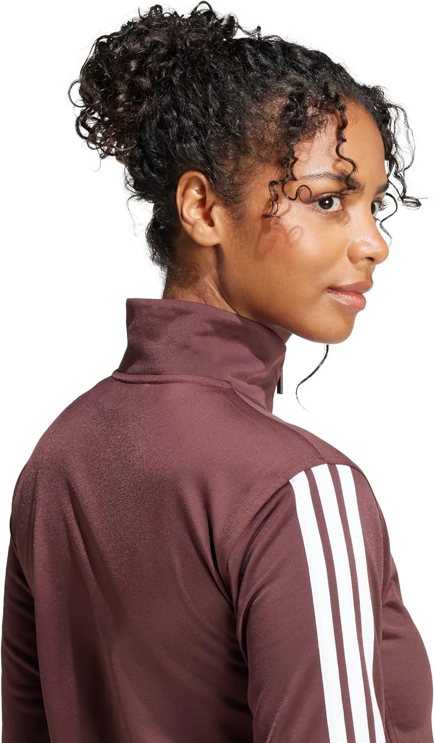 adidas Women's Tricot 3-Stripes Track Top