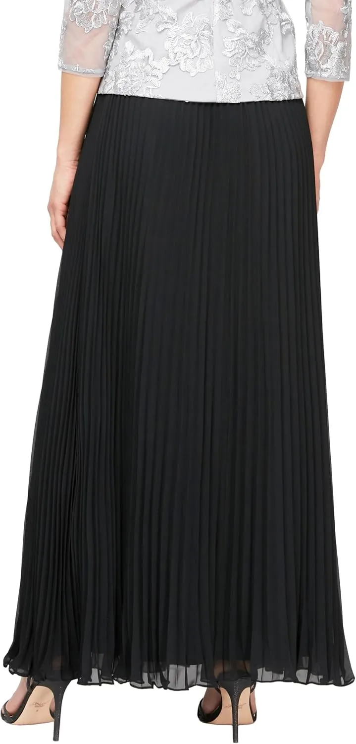 Alex Evenings Women's Full Length Formal Maxi Skirt
