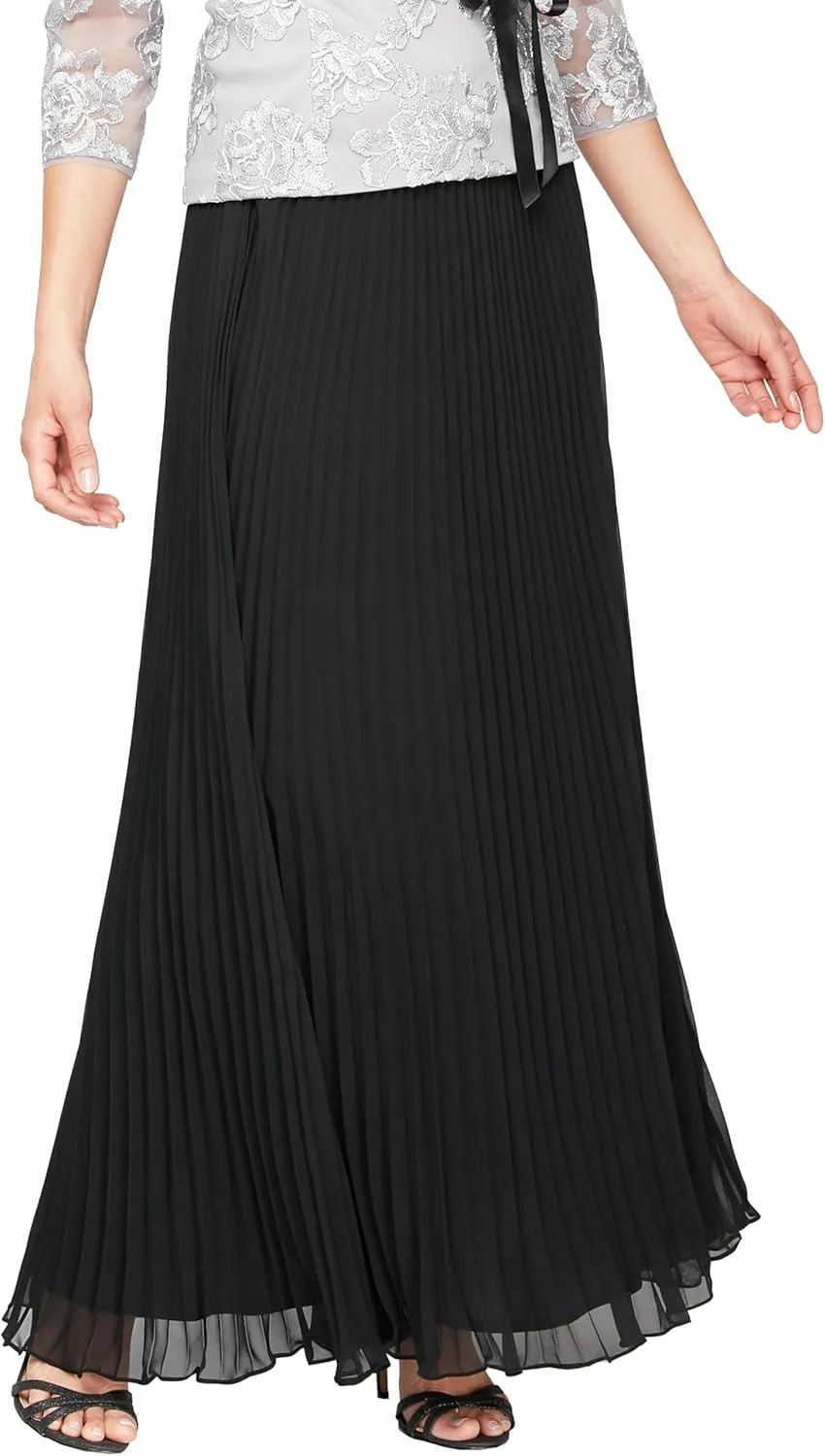 Alex Evenings Women's Full Length Formal Maxi Skirt