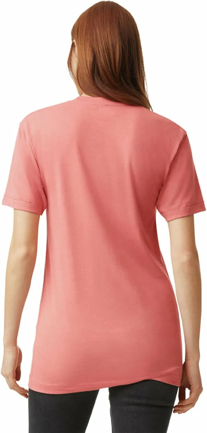 American Apparel Adult Tri-Blend Track T-Shirt, Style GTR401, 2-Pack