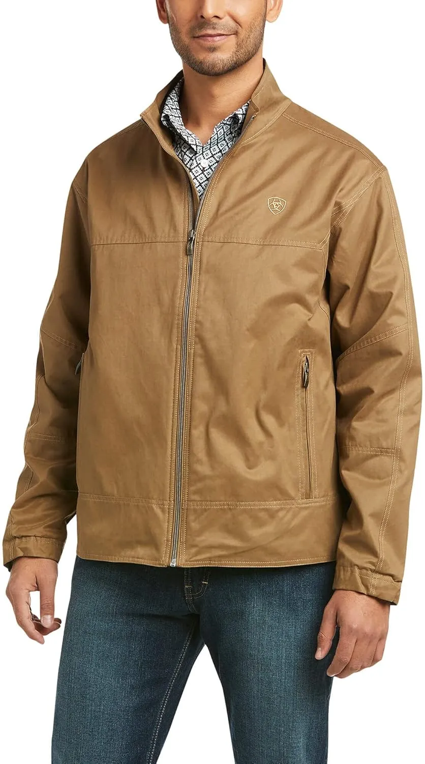 ARIAT Men's Grizzly Canvas Lightweight Jacket