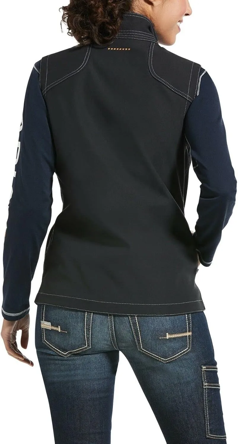 ARIAT Women's Rebar Stretch Canvas Softshell Vest