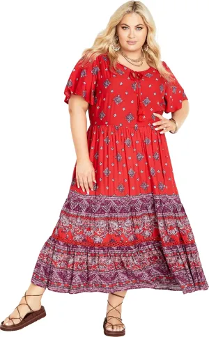 Avenue Women's Plus Size Zariah Maxi Dress