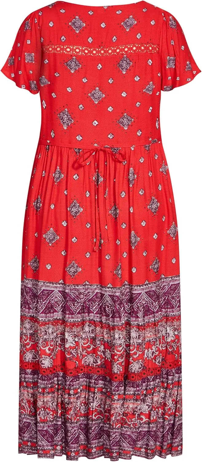 Avenue Women's Plus Size Zariah Maxi Dress