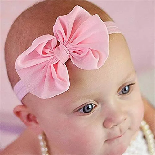 Babymoon Bow Knot Hairband New Born Baby Photography Shoot Props Costumes (Set of 7)