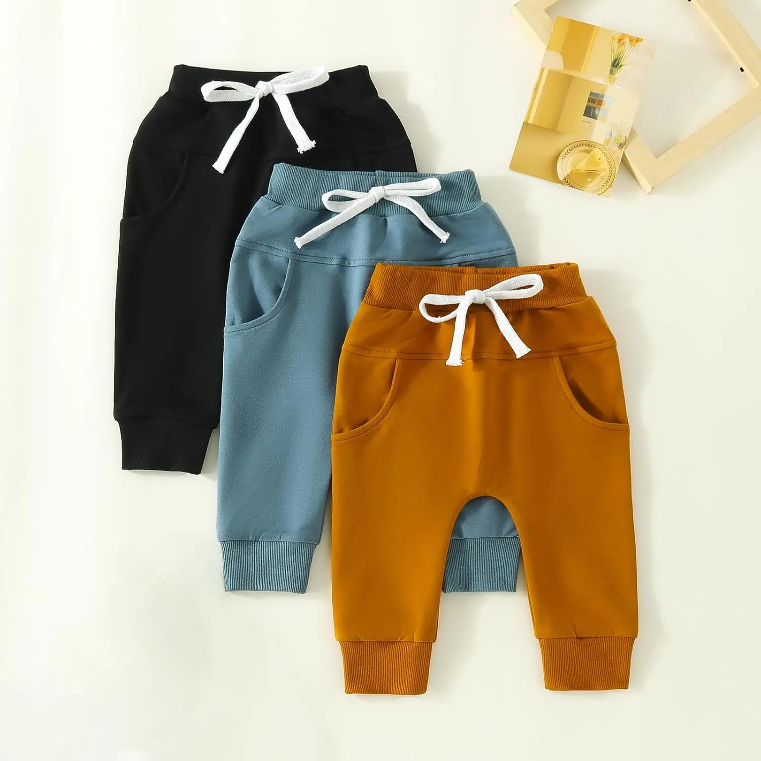 Bagilaanoe Toddler Baby Boy Shorts Summer Solid Plain Shorts Bloomers Casual Elastic Waist Jogger Shorts Bottoms