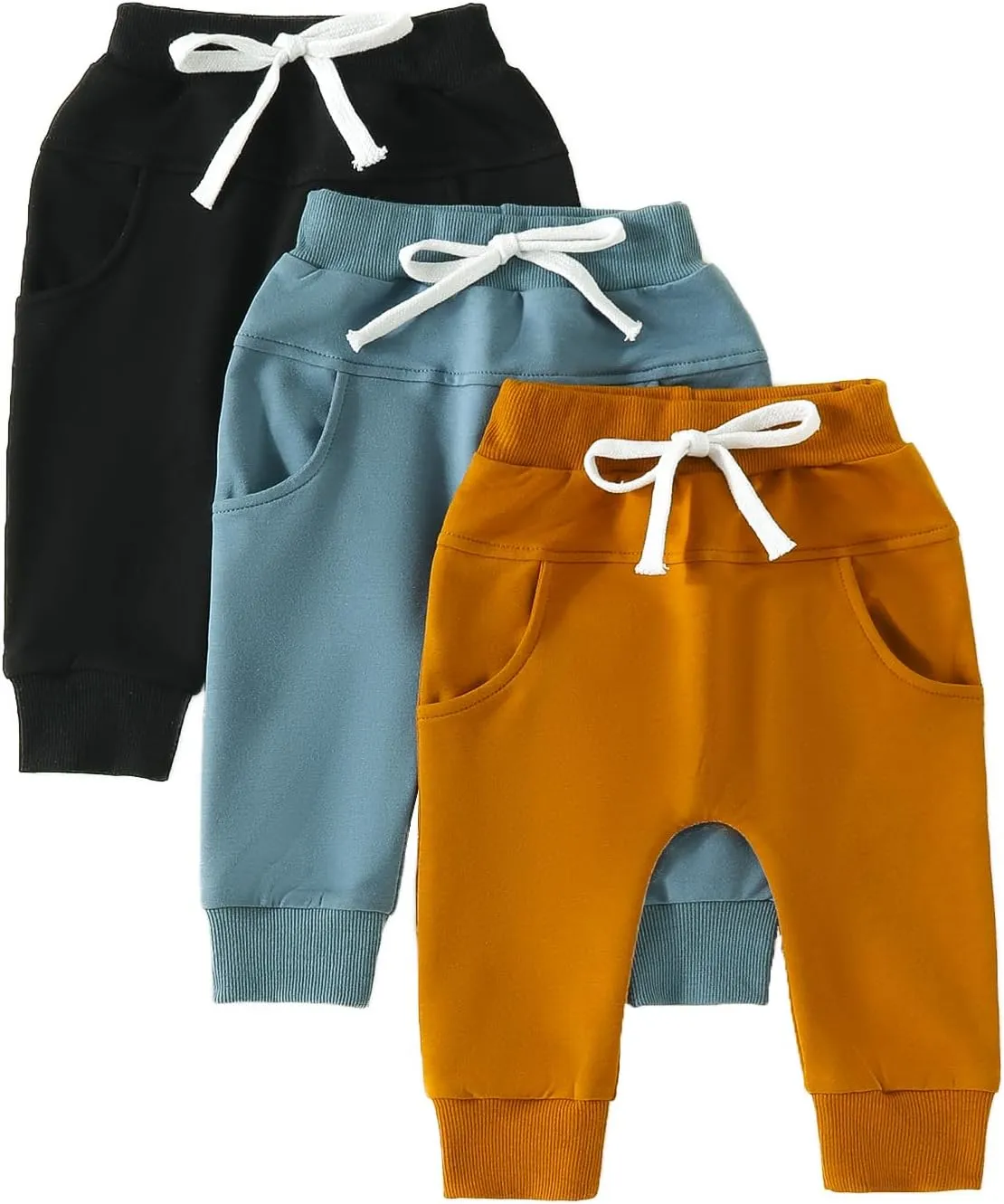 Bagilaanoe Toddler Baby Boy Shorts Summer Solid Plain Shorts Bloomers Casual Elastic Waist Jogger Shorts Bottoms