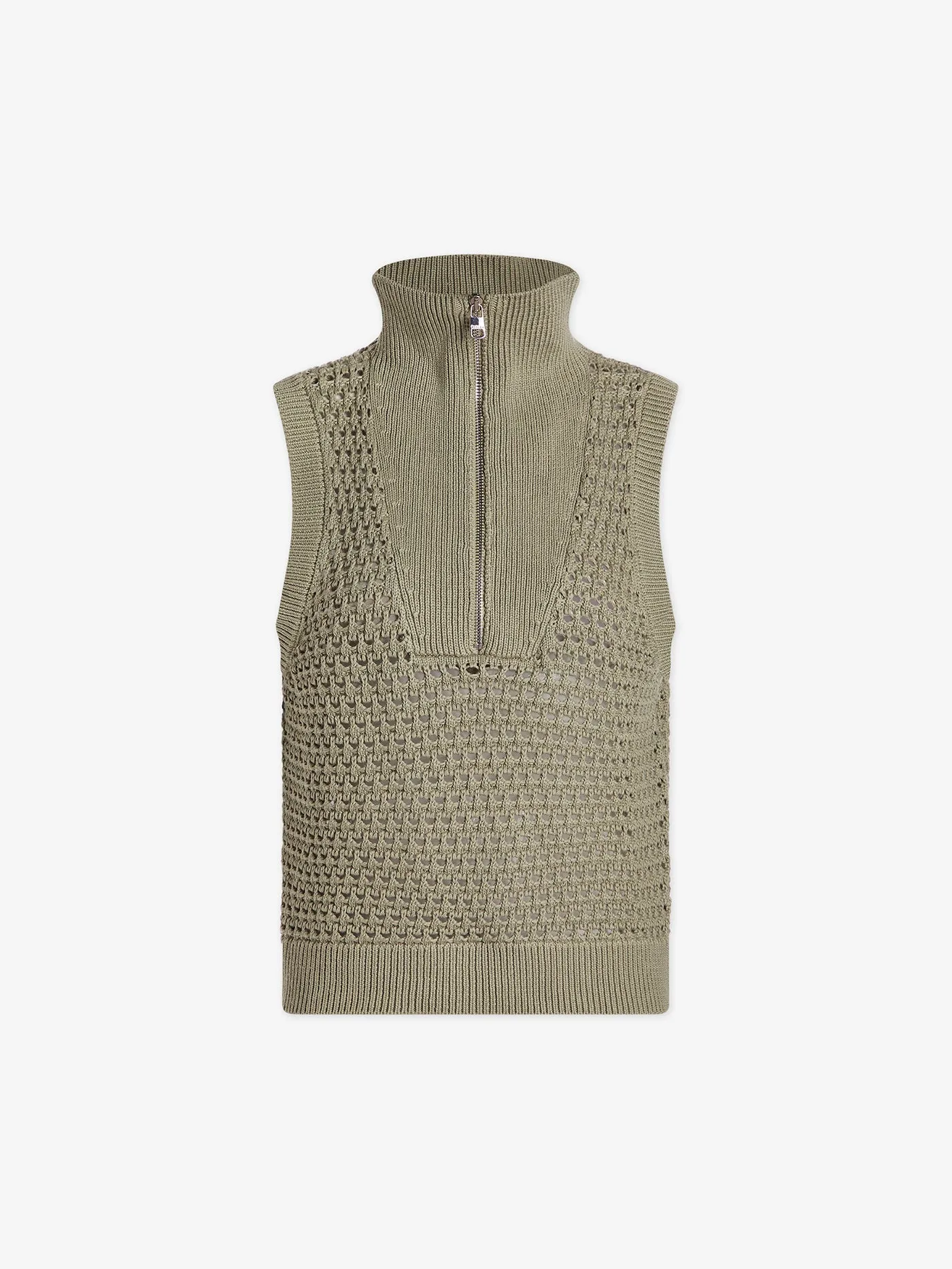 Bains Half Zip Tank