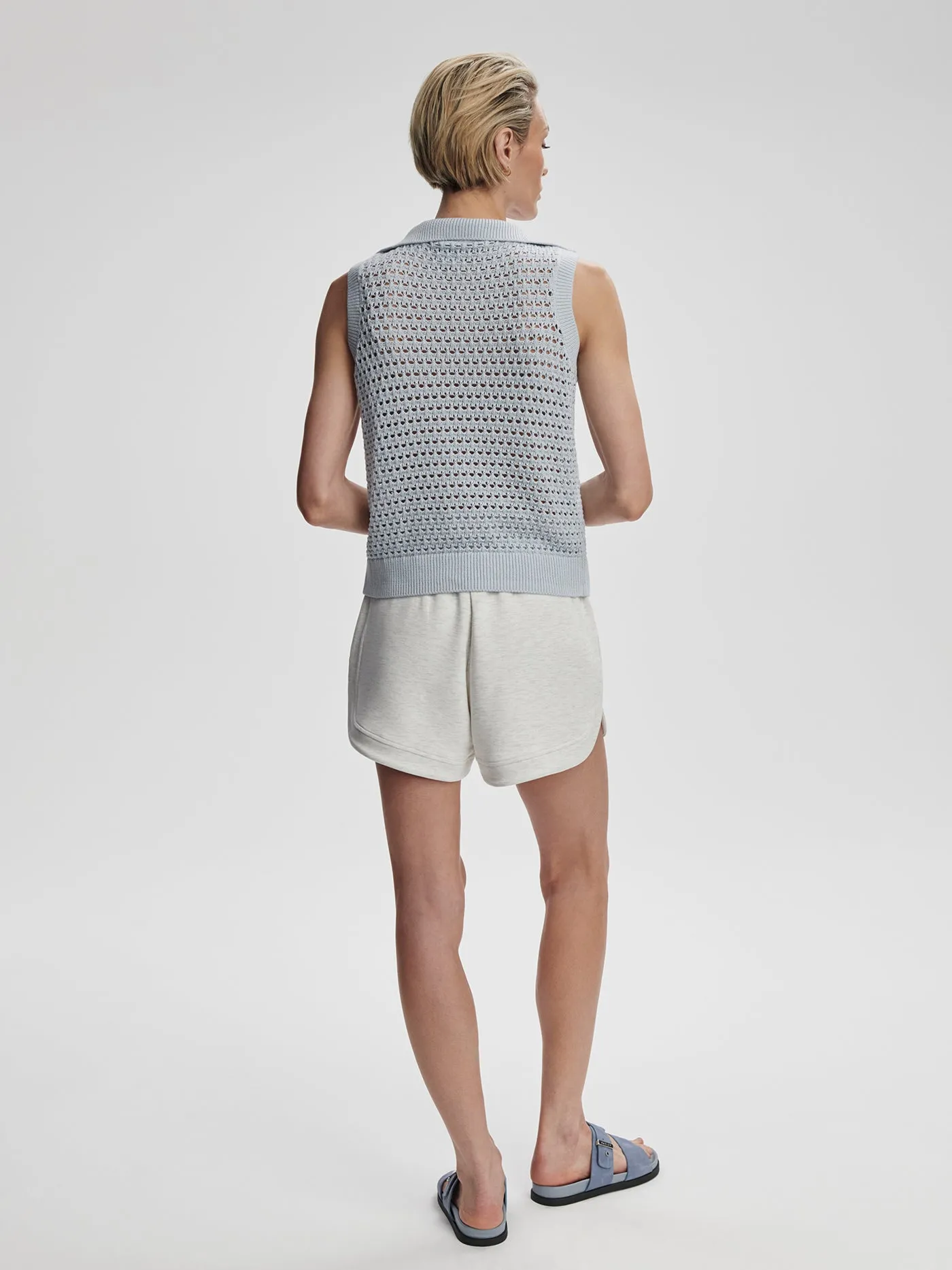 Bains Half Zip Tank