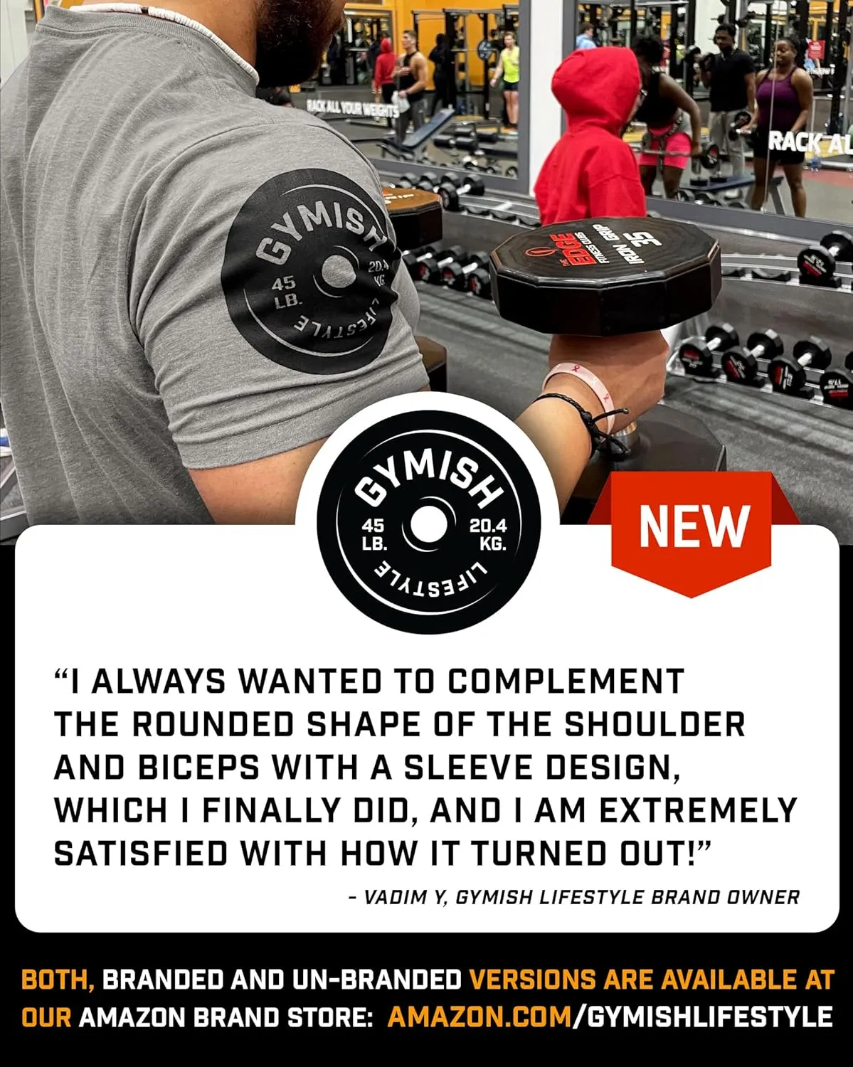 BeastMode Gym Workout Shirt for Men, Gym Lifting T-Shirt