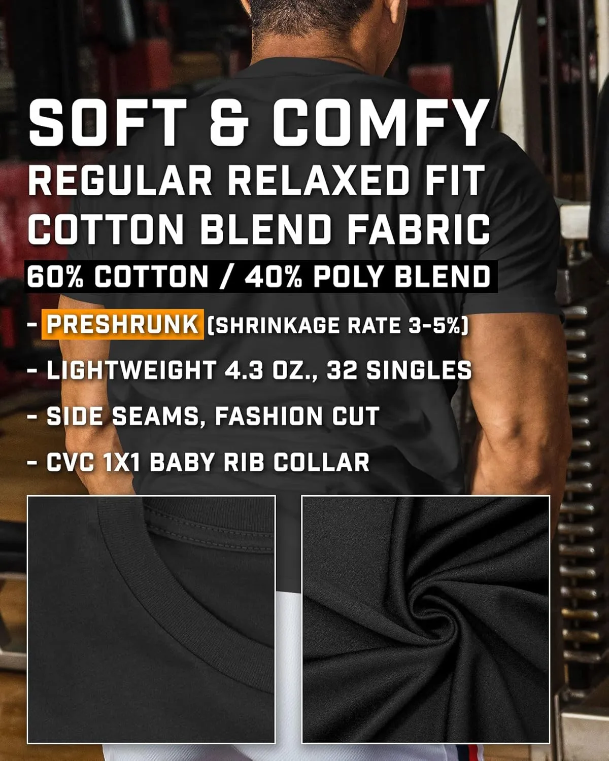 BeastMode Gym Workout Shirt for Men, Gym Lifting T-Shirt