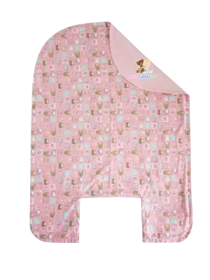 Bed Cover - Little Bears in Pink