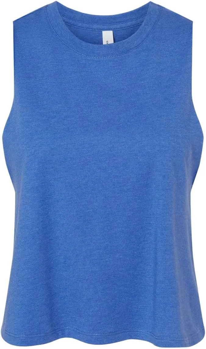 Bella Canvas 6682 Women's Racerback Cropped Tank