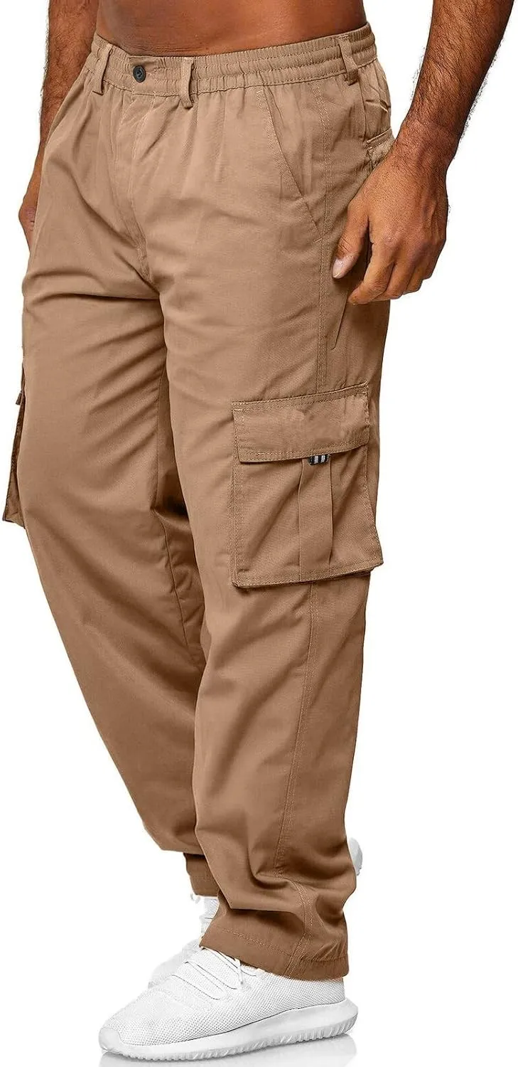 Big and Tall Sweatpants for Men Jogger Sweatpant with Pockets Fleece Jogging Bottoms Men Water Resistant Loose Fit