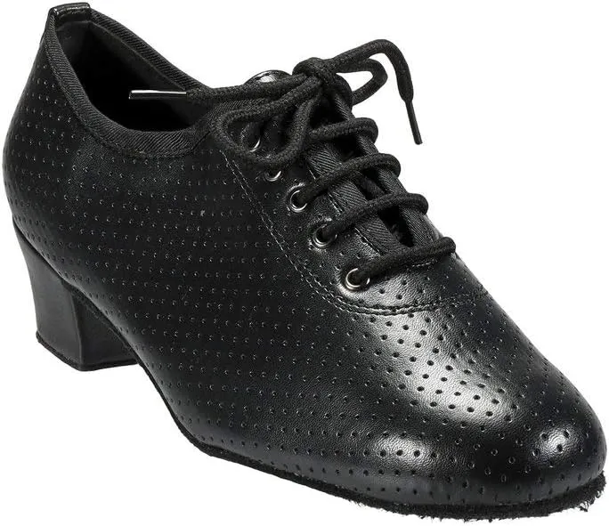 BlueBell Shoes Handmade Women's Ballroom Salsa Wedding Competition Dance Shoes Abby 1.6" Heel-Black