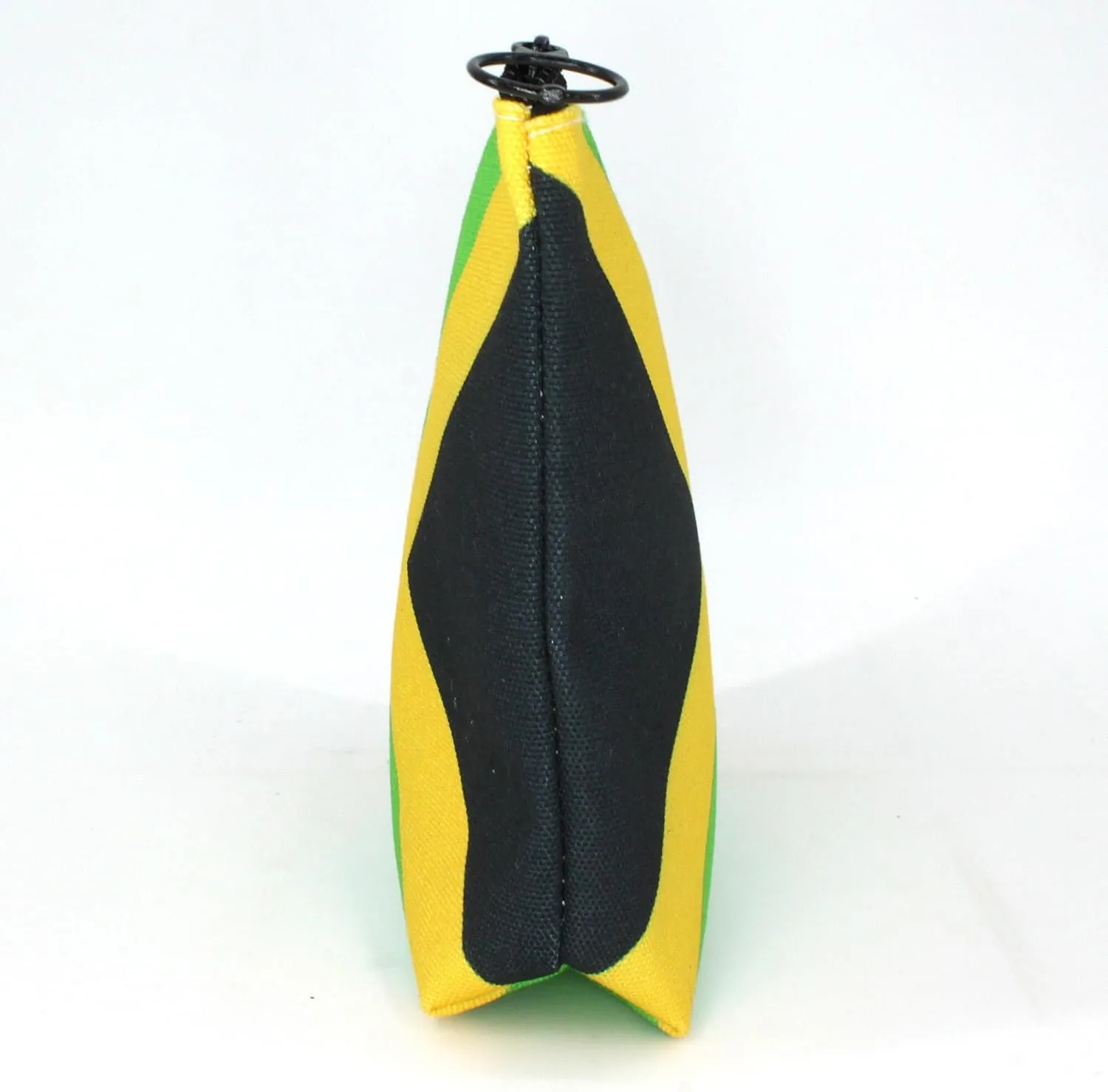 Canvas Makeup Bag Travel Toiletry Bag Makeup Bag for Women Girls Jamaica Flag Reggae(Jamaican)