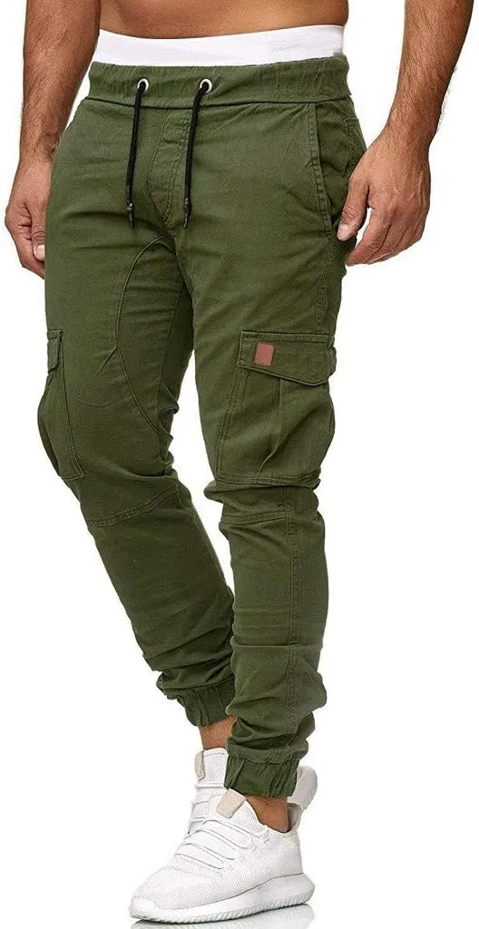Cargo Pants for Men Big and Tall and Big & Tall Sizes Sweatpants for Men with Pockets Mens Casual Joggers Sweatpants