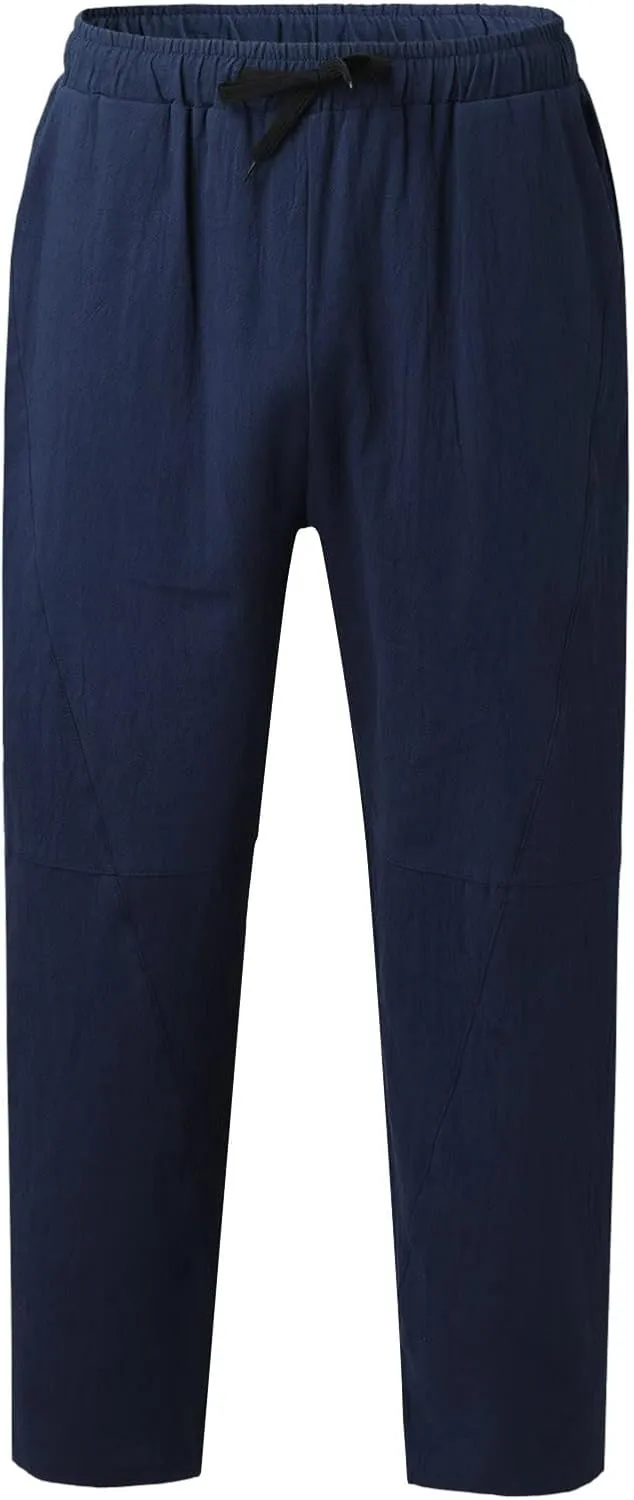 Cargo Pants for Men Big and Tall, for Men Lightweight Golf Track Pant 2023 Men's Heavyweight Cargo Fleece Sweatpants