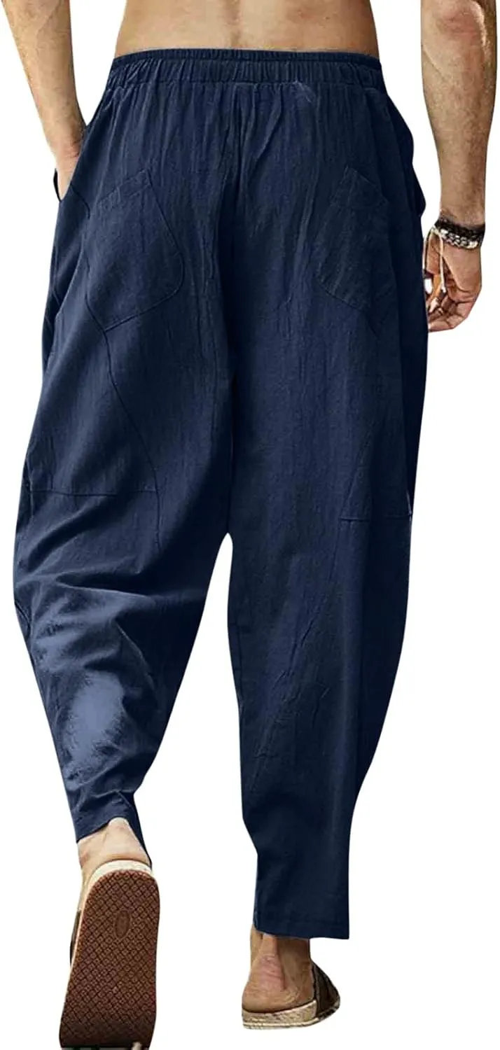 Cargo Pants for Men Big and Tall, for Men Lightweight Golf Track Pant 2023 Men's Heavyweight Cargo Fleece Sweatpants