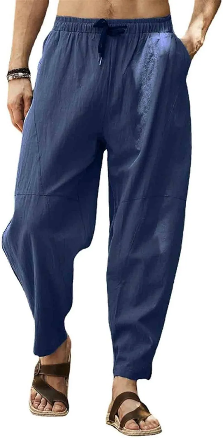 Cargo Pants for Men Big and Tall, for Men Lightweight Golf Track Pant 2023 Men's Heavyweight Cargo Fleece Sweatpants