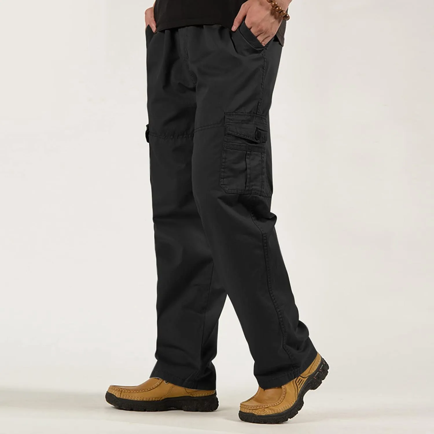 Cargo Pants for Men Big and Tall Pants for Men Skinny Mens Dress Pants - Stretch Slim Fit Business Casual Dress Pants