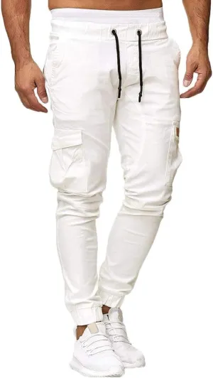 Cargo Pants for Men Relaxed Fit Casual Military Trousers Hiking Tactical with 6 Pockets Big and Tall Work Joggers