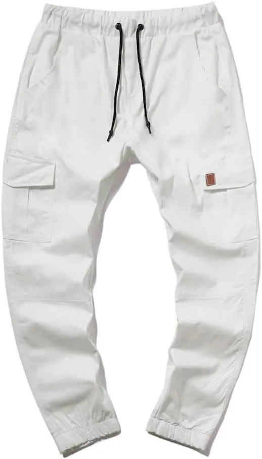 Cargo Pants for Men Relaxed Fit Casual Military Trousers Hiking Tactical with 6 Pockets Big and Tall Work Joggers