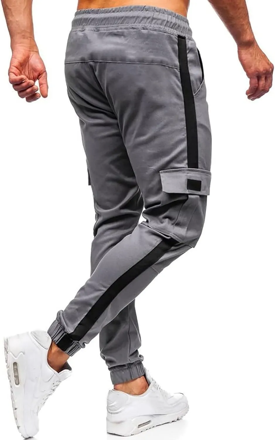 Cargo Pants for Men Relaxed Fit Men's Military Tactical Pants Big and Tall Work Hiking Trousers Workout Joggers Baggy