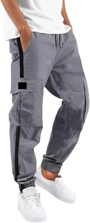 Cargo Pants for Men Relaxed Fit Men's Military Tactical Pants Big and Tall Work Hiking Trousers Workout Joggers Baggy
