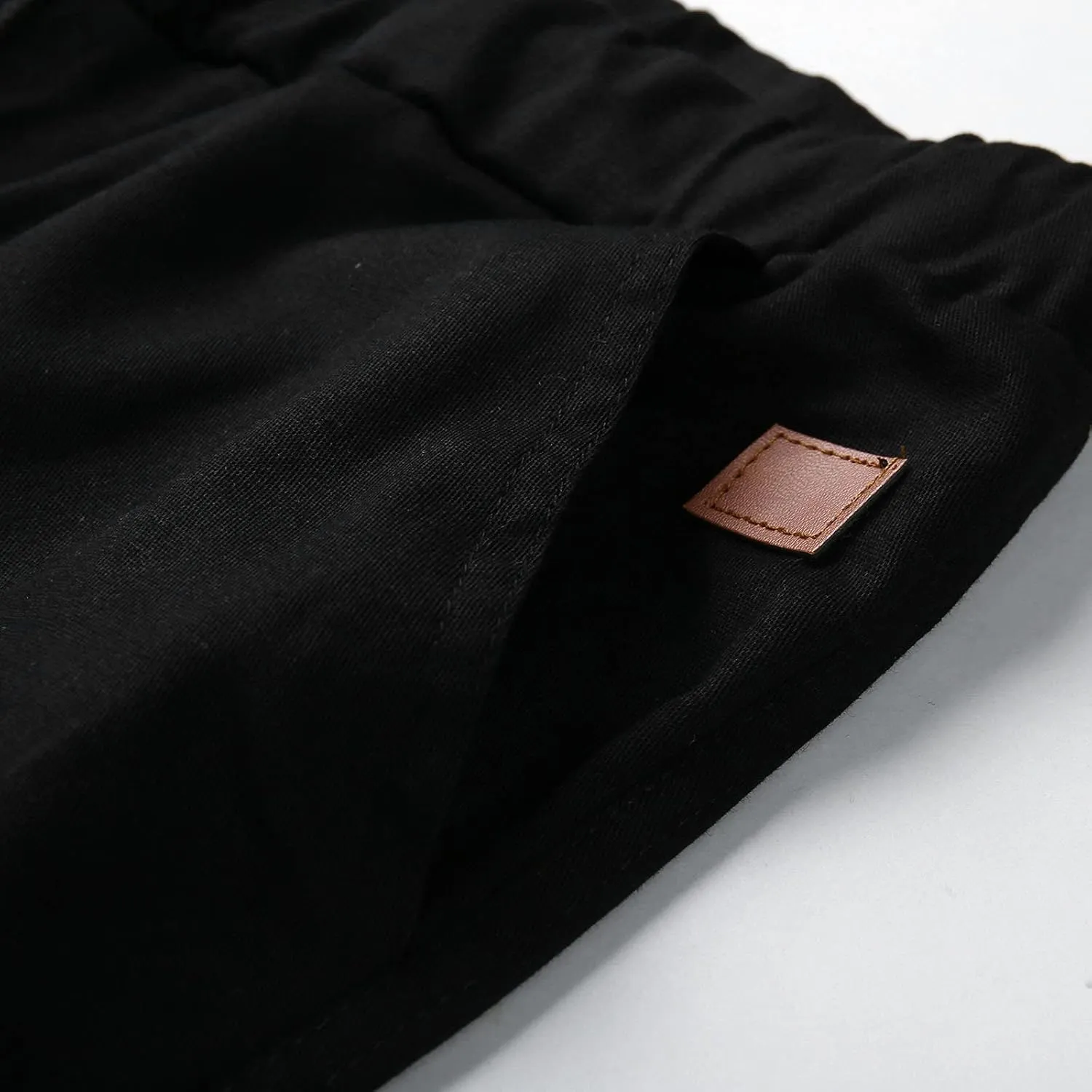 Cargo Pants for Men Relaxed Fit Multi-Pocket Cargo Pants Drawstring Sports Trousers Stretch Elastic Waist Gym Running