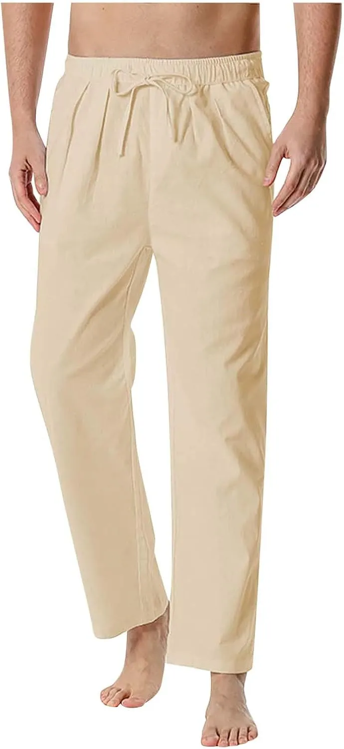 Cargo Pants for Men Relaxed Fit Winter High Street Fashion Leisure Loose Sports Running Solid Color Lace Up Glitter
