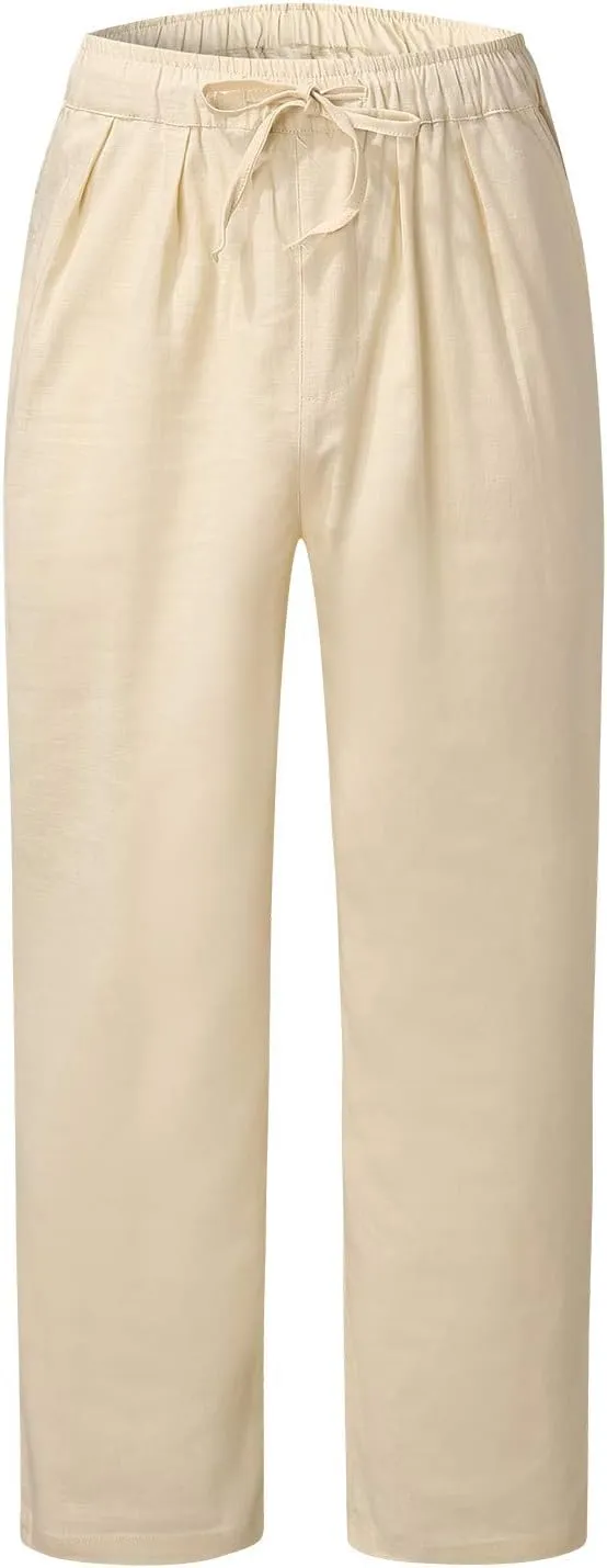 Cargo Pants for Men Relaxed Fit Winter High Street Fashion Leisure Loose Sports Running Solid Color Lace Up Glitter